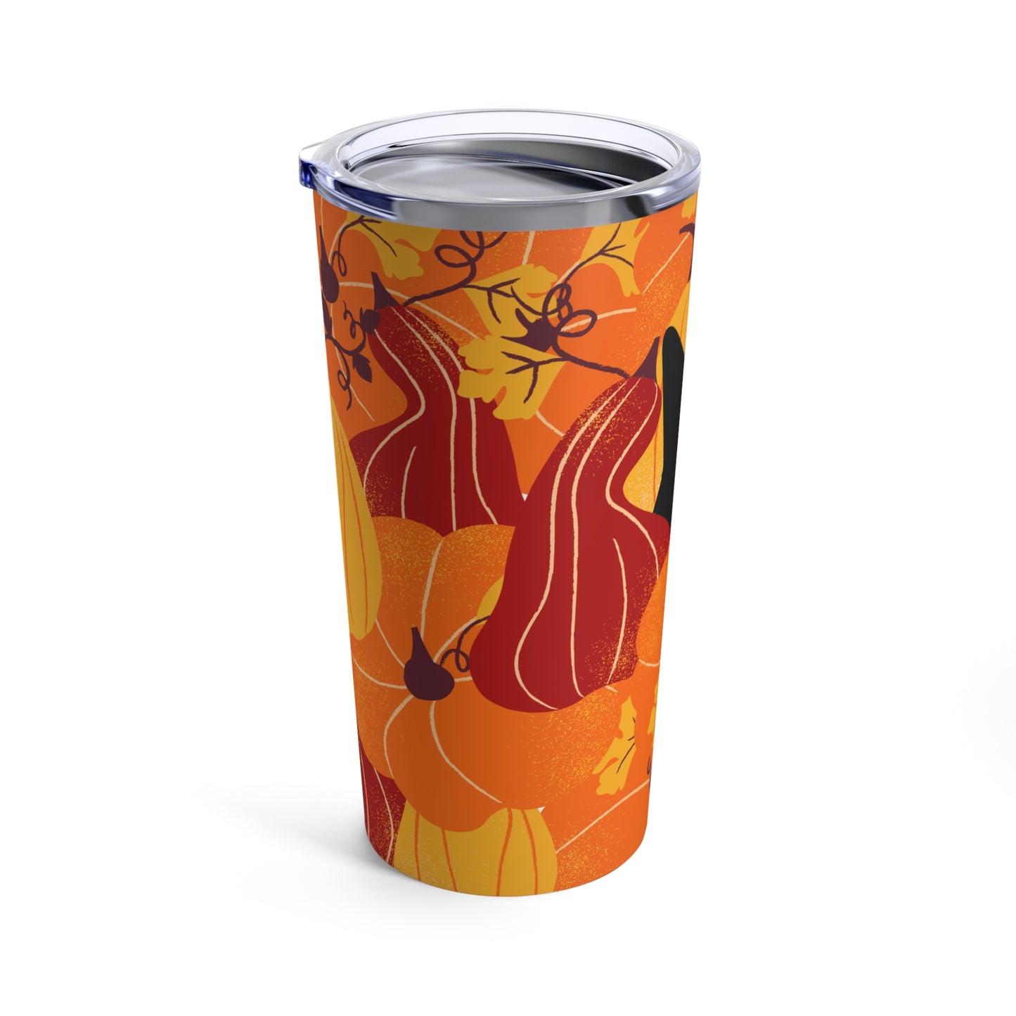 Hidden black cat 20 oz tumbler with lid
