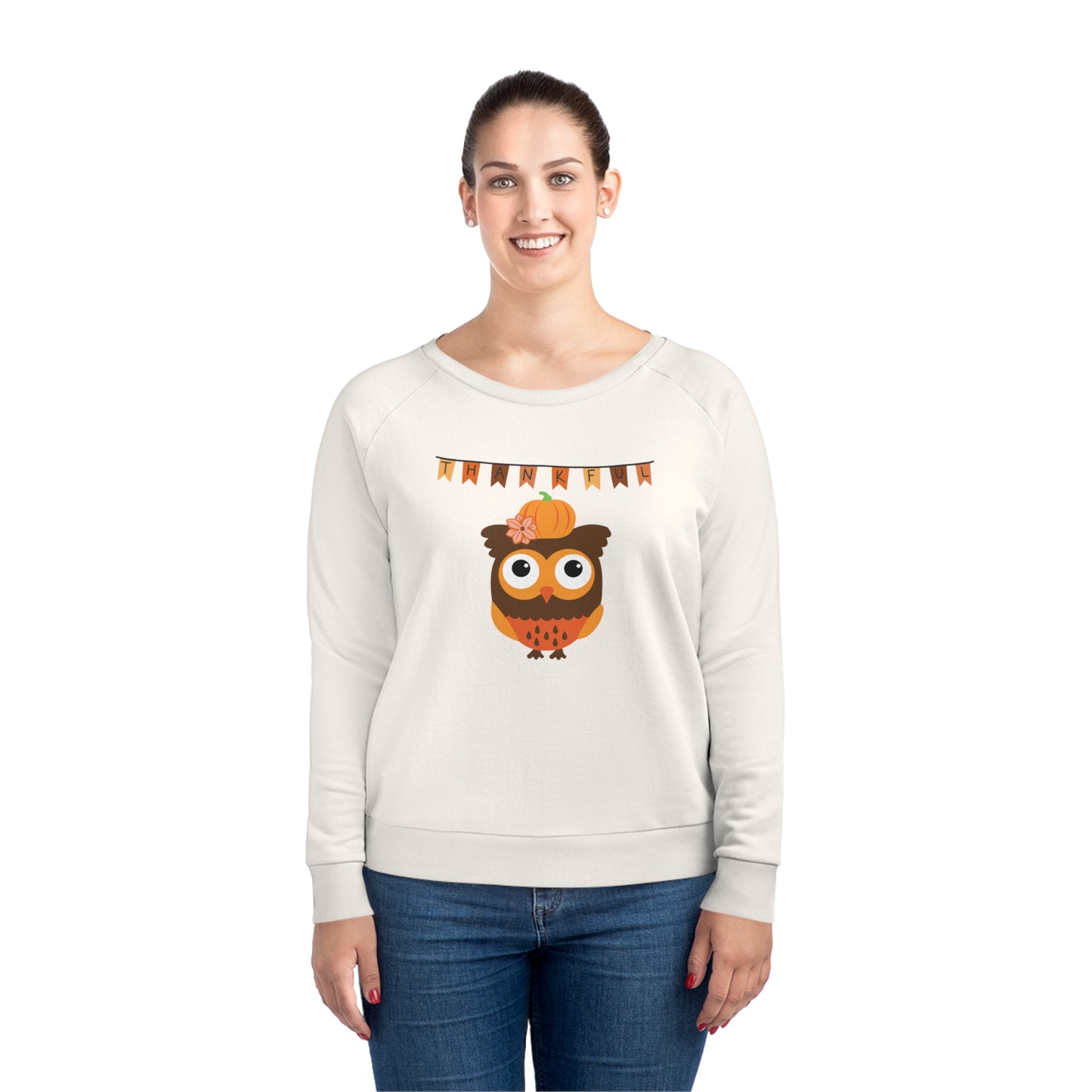 Thankful Owl; comfy sweatshirt ***Out of stock****