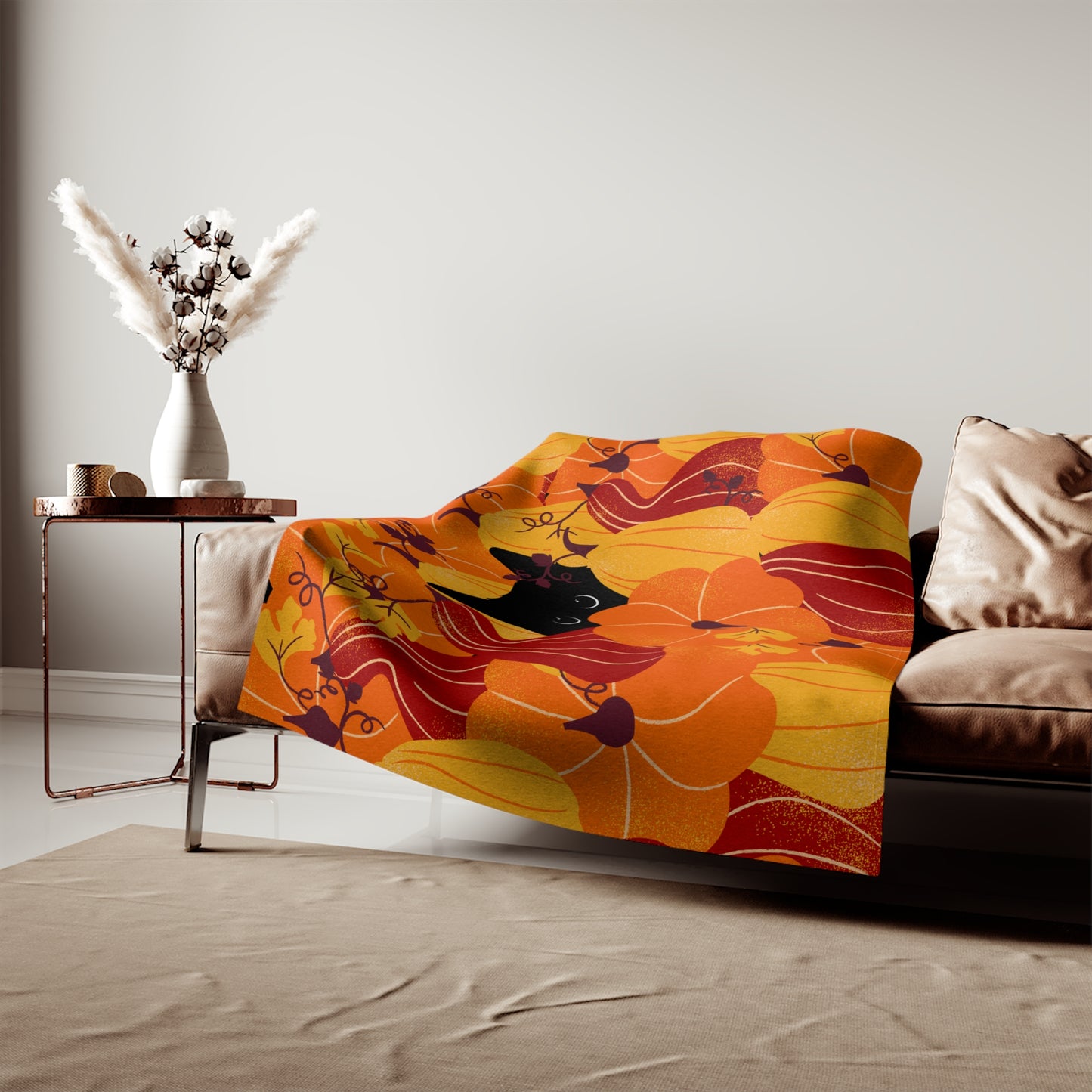 Hidden Cat Sweatshirt Blanket 60" x50"