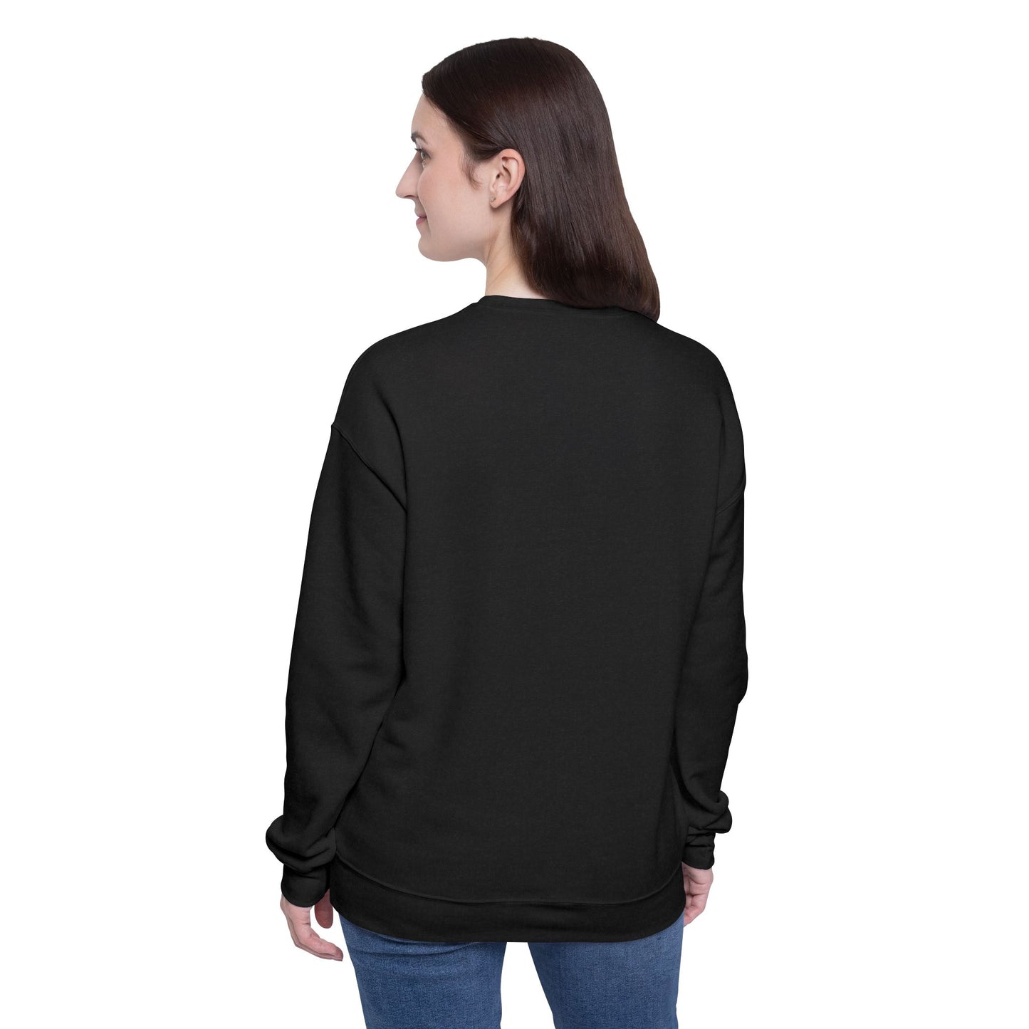 Cute Ghost Unisex Drop Shoulder Sweatshirt