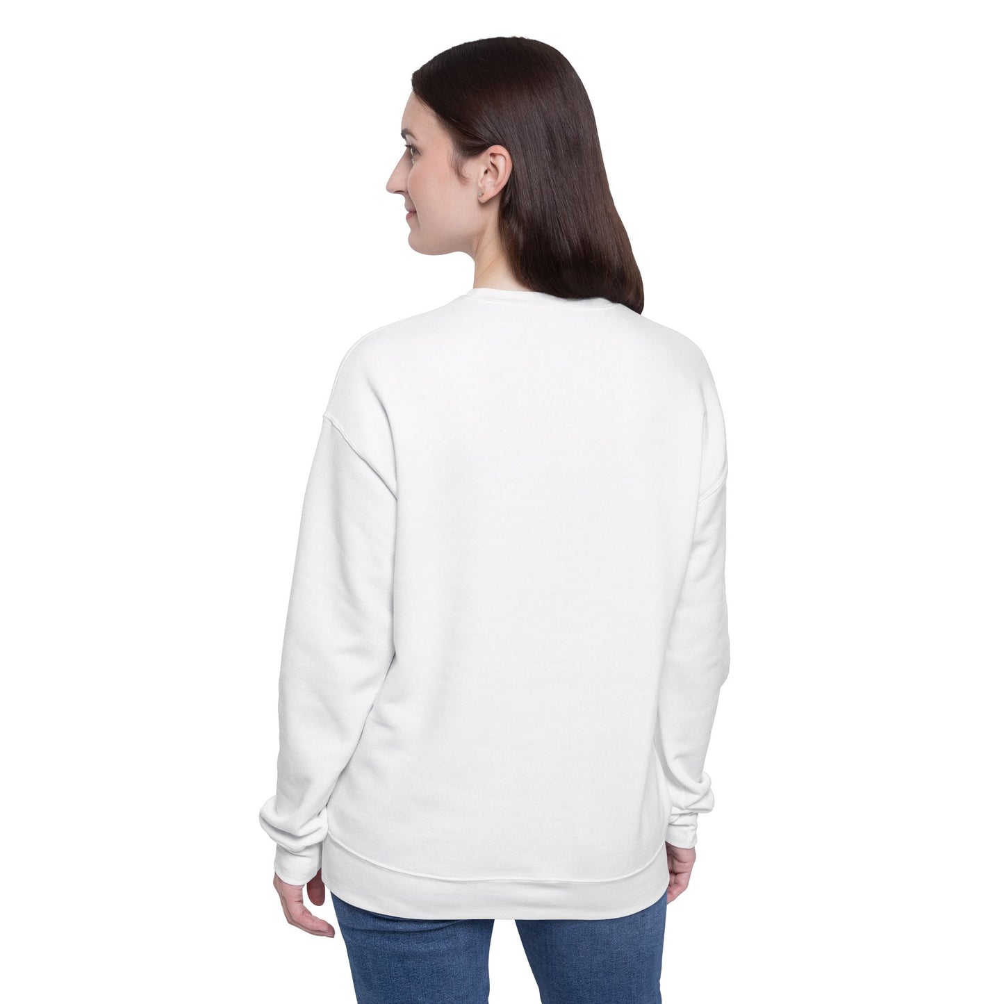 Floral Pumpkin Unisex Drop Shoulder Sweatshirt