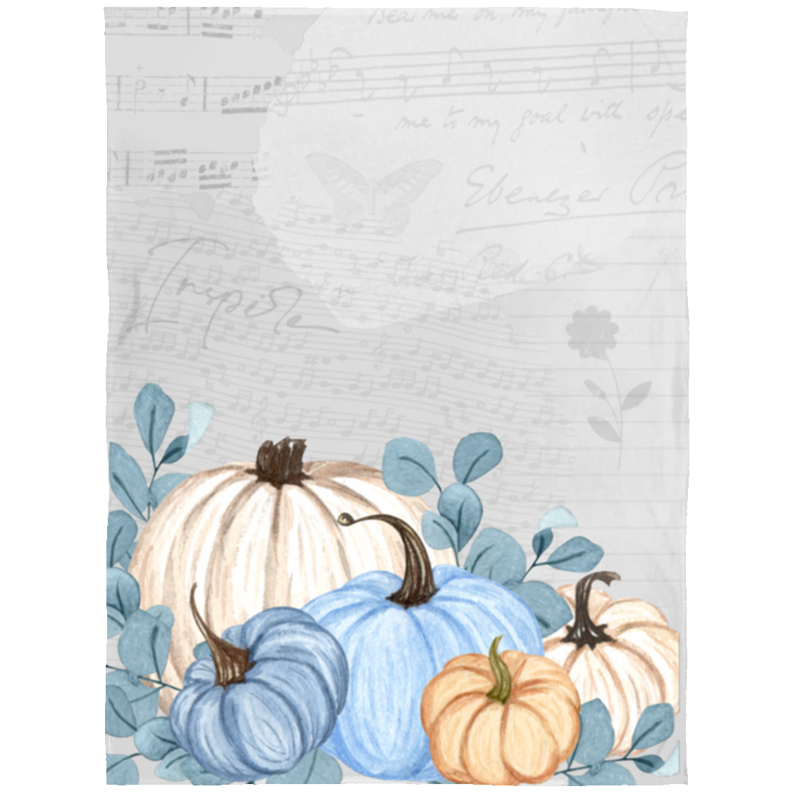 Inspire pumpkins cuddly fleece 60x80