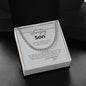 To My Amazing son... Savor the journey and stay true to you! Cuban Link Chain Necklace