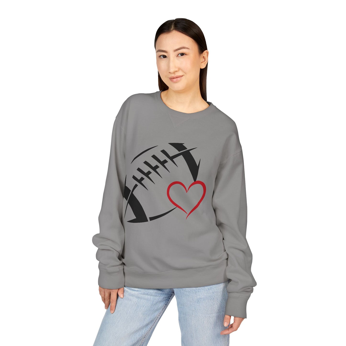 Football Love Game Day Sweatshirt- Unisex crewneck