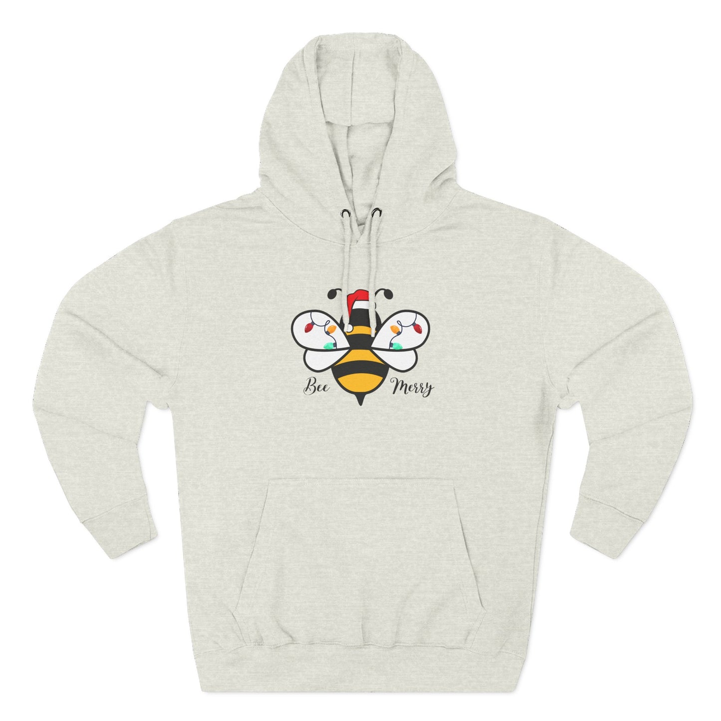 Three-Panel Fleece Hoodie