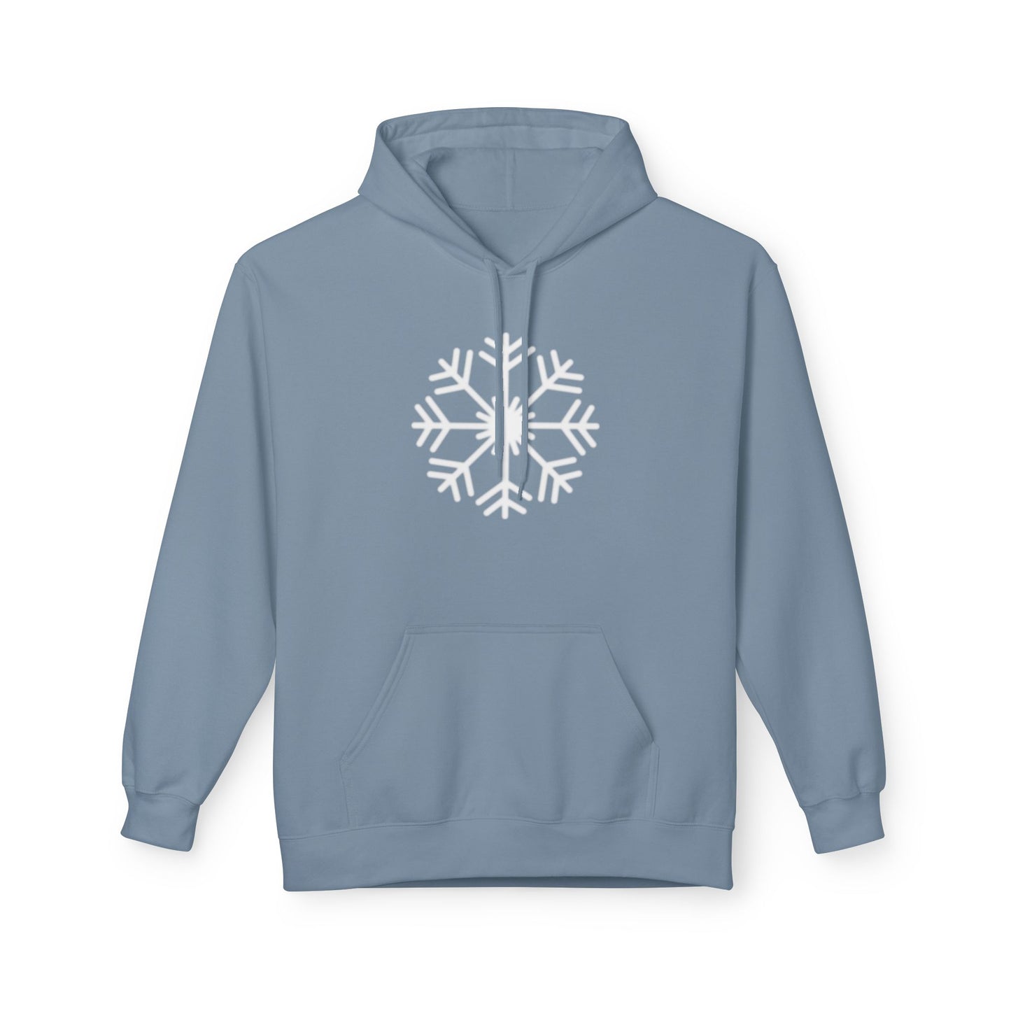 Snowflake Graphic Hoodie — Cozy Winter Pullover