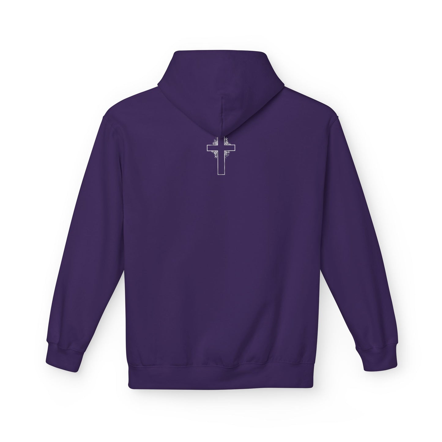 Jesus Is King Hoodie — Minimal Faith Inspirational Pullover