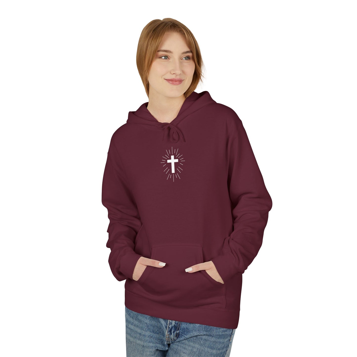God Is Within Her Christian Hoodie — Inspirational Faith Sweatshirt