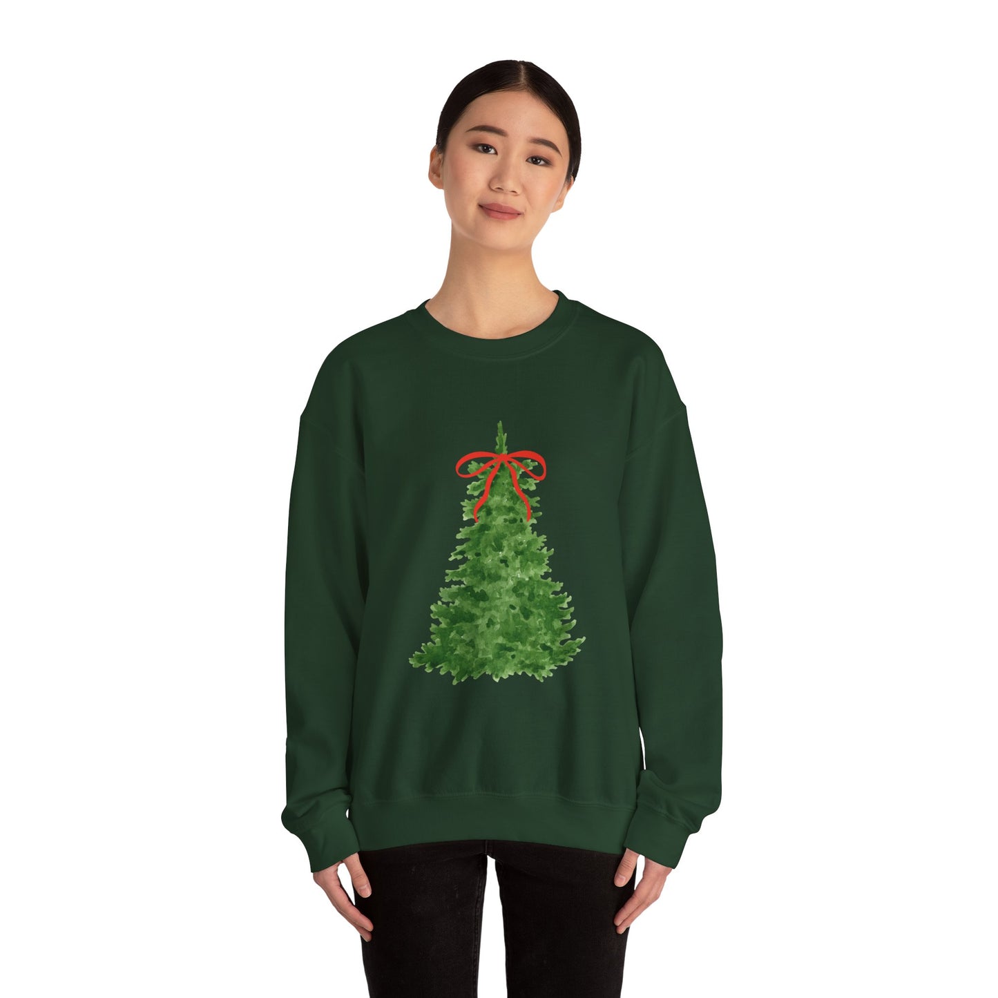 Christmas Tree Crewneck Sweatshirt
