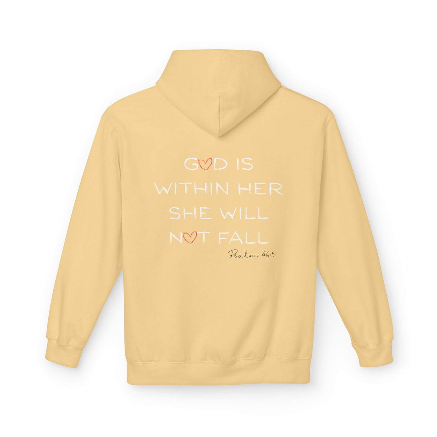 God Is Within Her Christian Hoodie — Inspirational Faith Sweatshirt