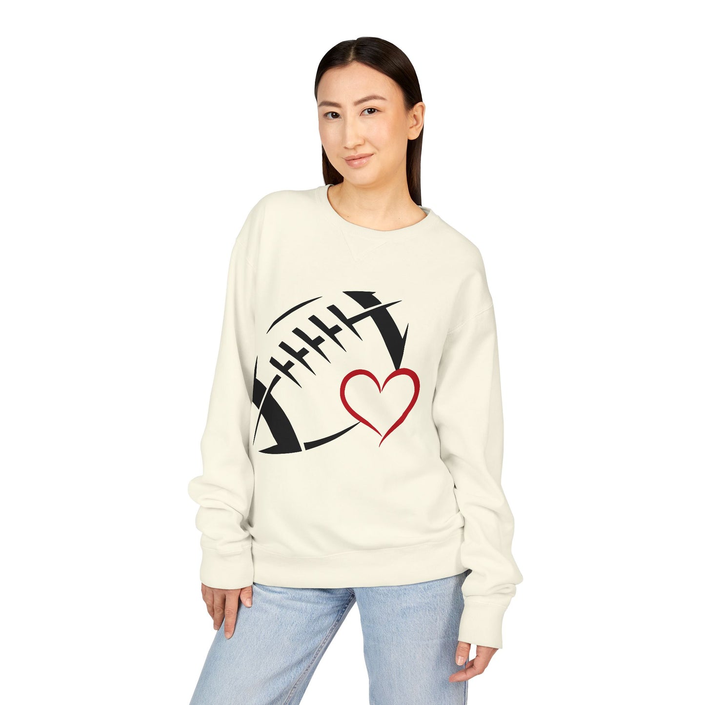 Football Love Game Day Sweatshirt- Unisex crewneck