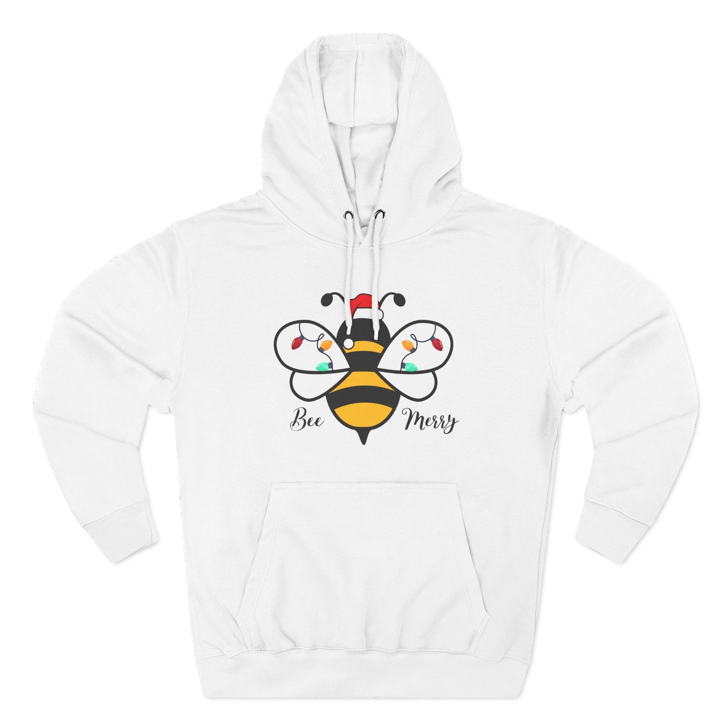 Three-Panel Fleece Hoodie