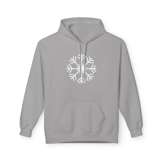 Snowflake Graphic Hoodie — Cozy Winter Pullover