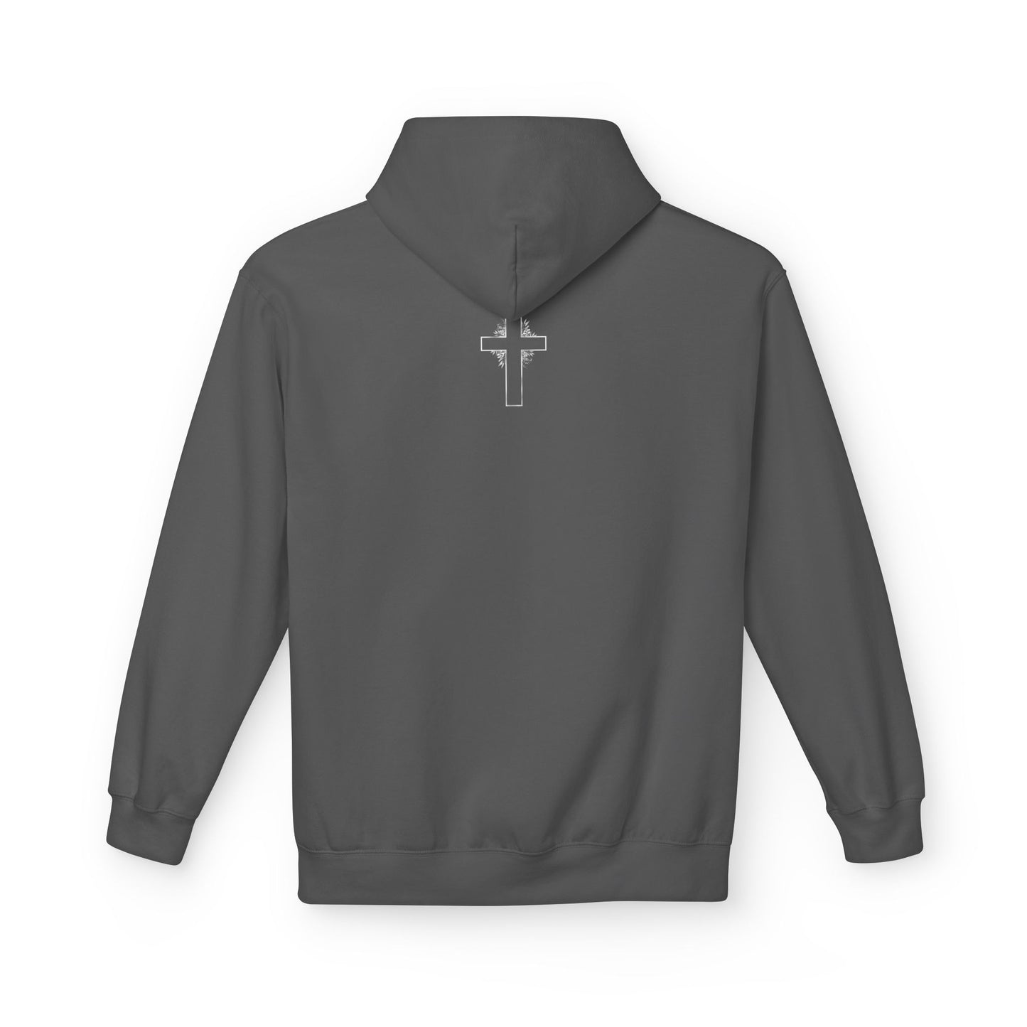 Jesus Is King Hoodie — Minimal Faith Inspirational Pullover