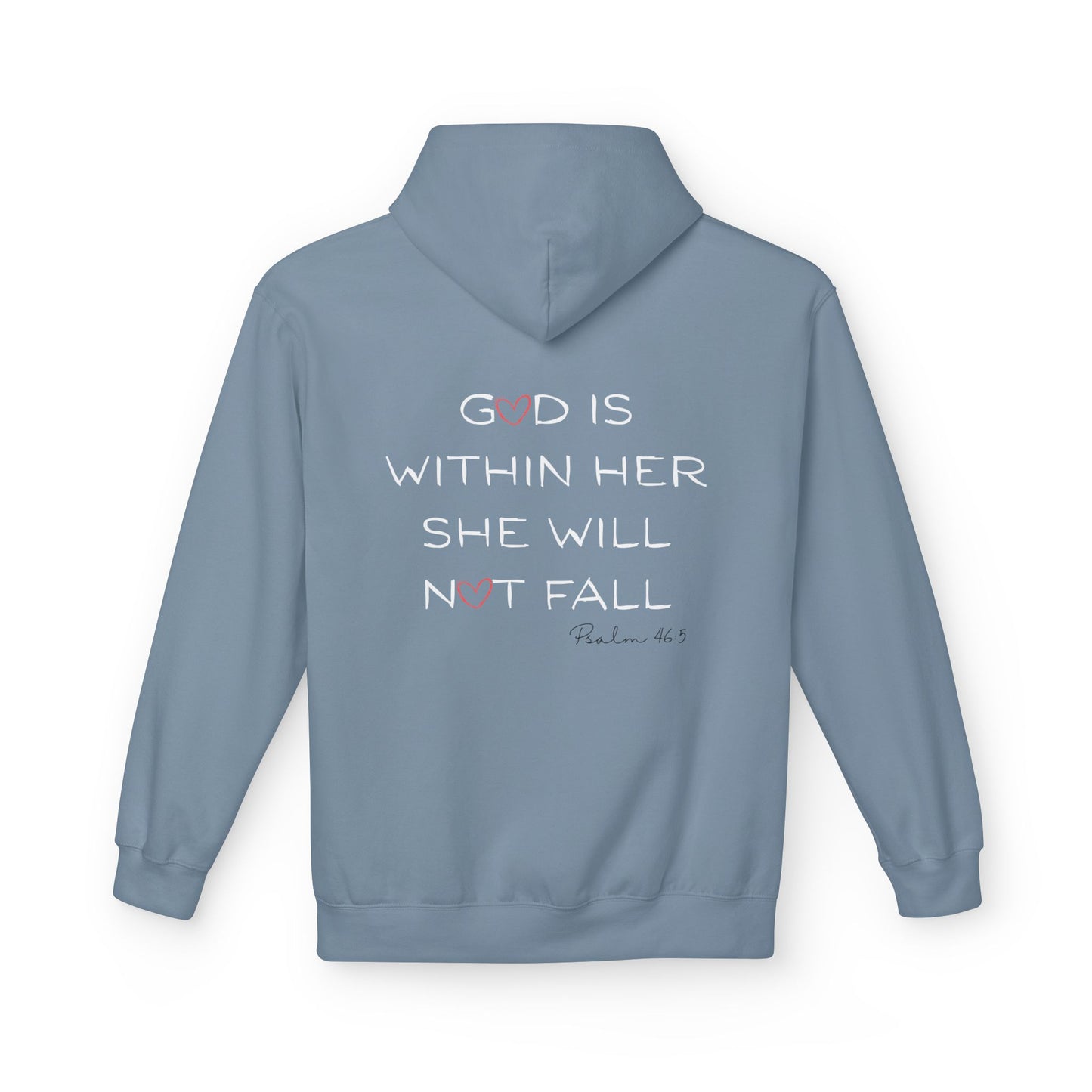 God Is Within Her Christian Hoodie — Inspirational Faith Sweatshirt
