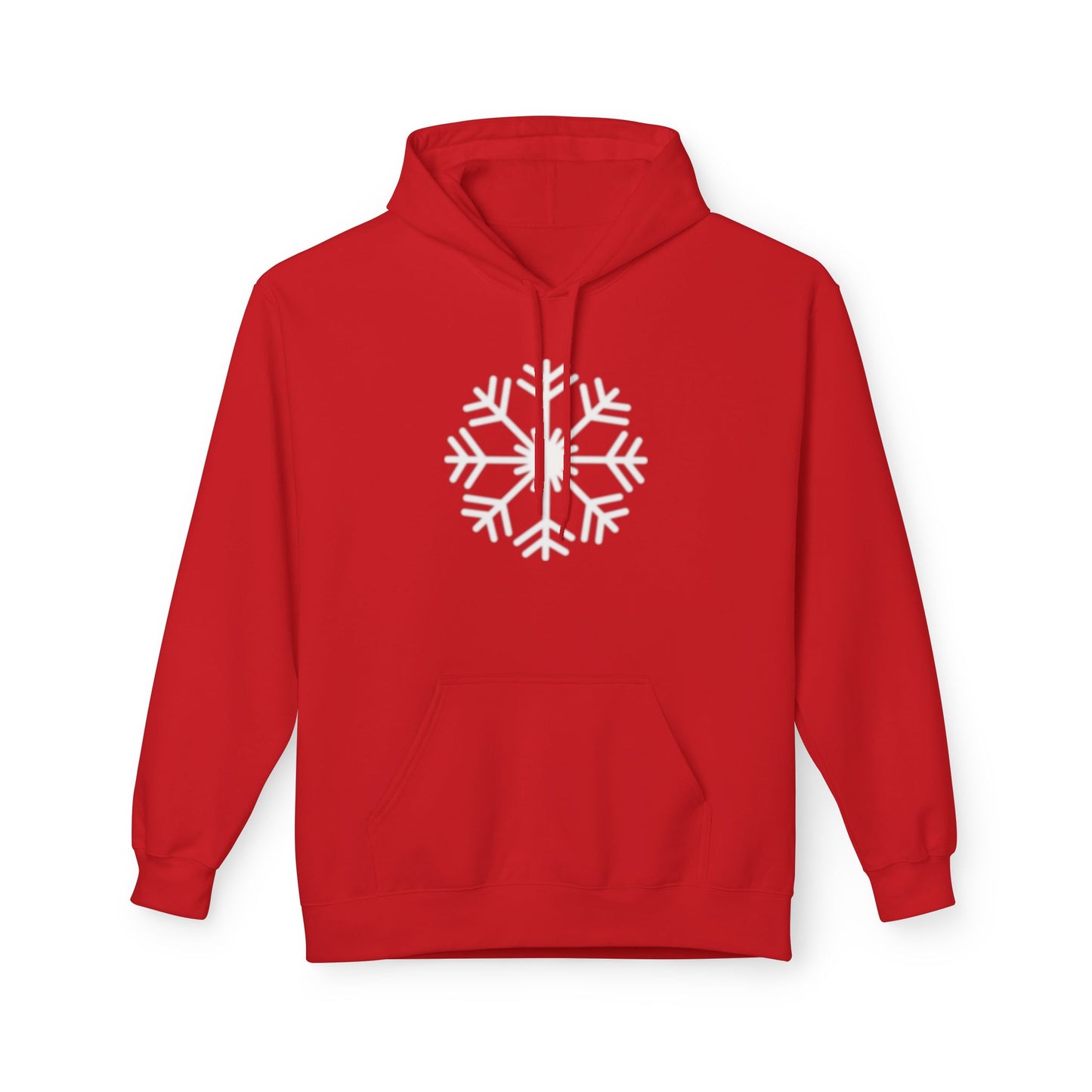 Snowflake Graphic Hoodie — Cozy Winter Pullover