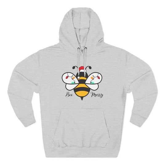 Three-Panel Fleece Hoodie