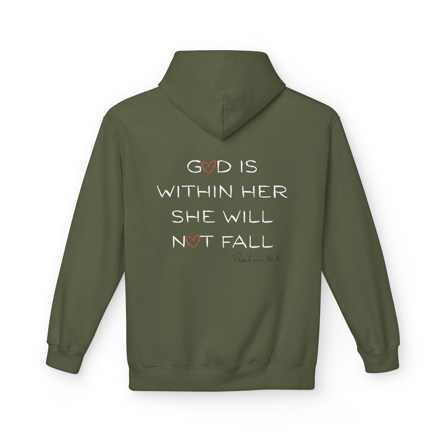 God Is Within Her Christian Hoodie — Inspirational Faith Sweatshirt
