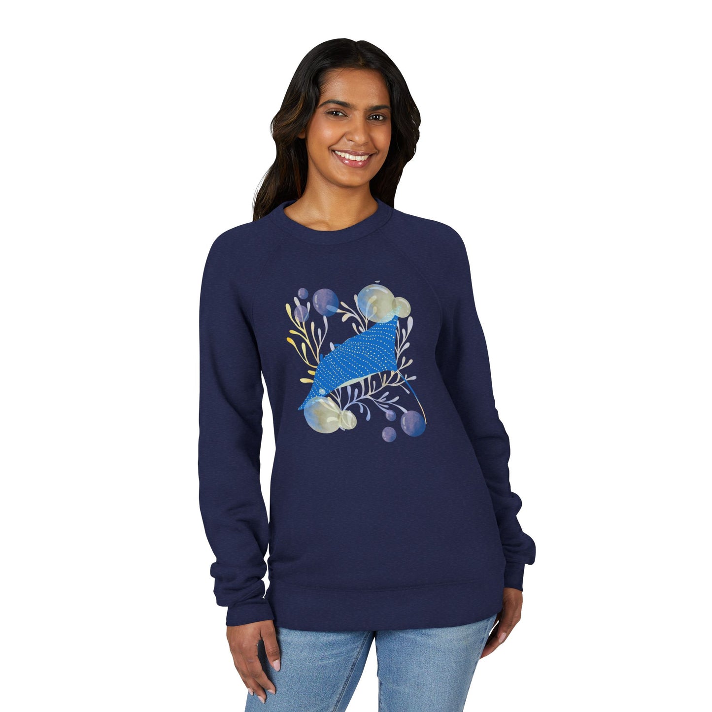 Stingray swim sweatshirt