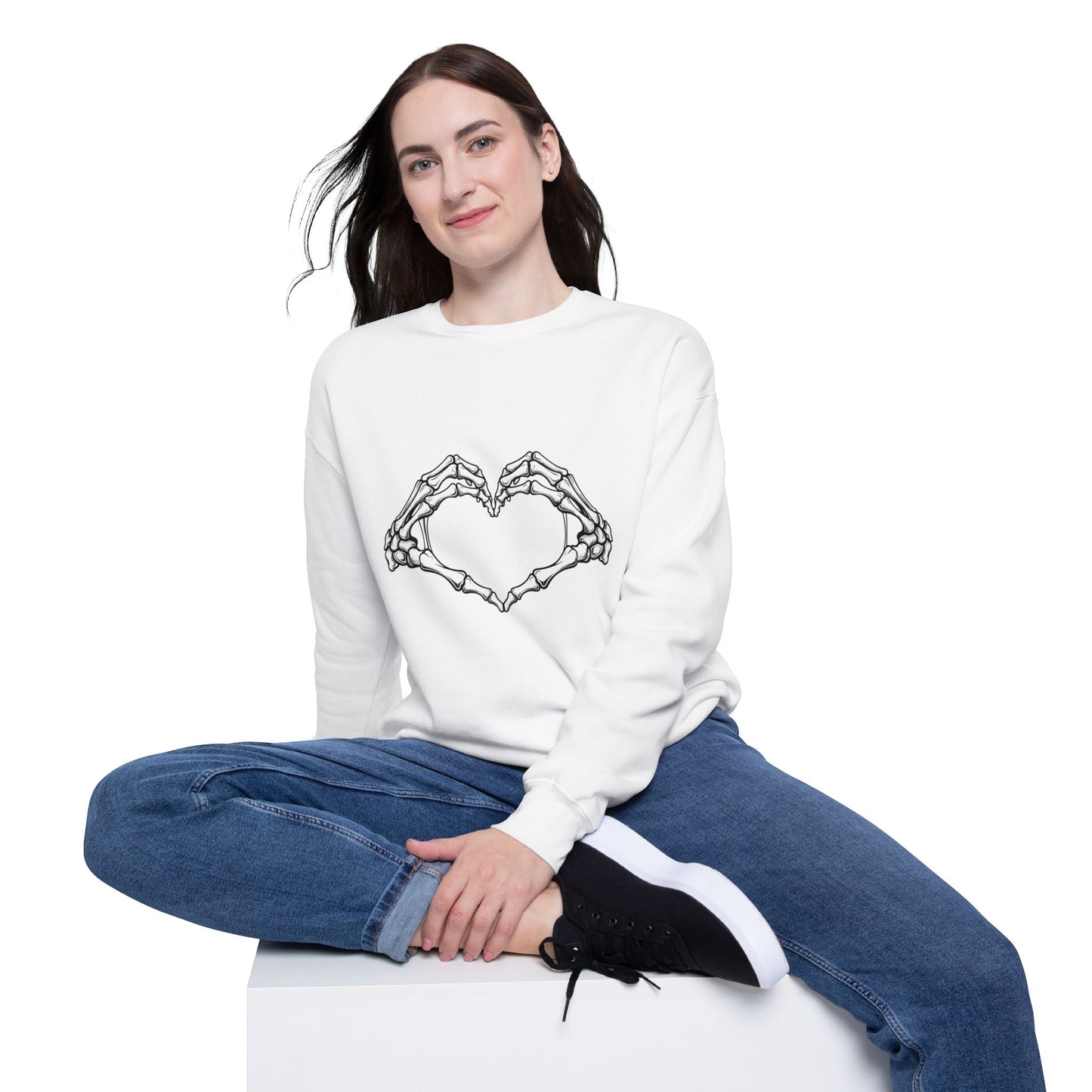 Skeleton Heart Unisex Sweatshirt