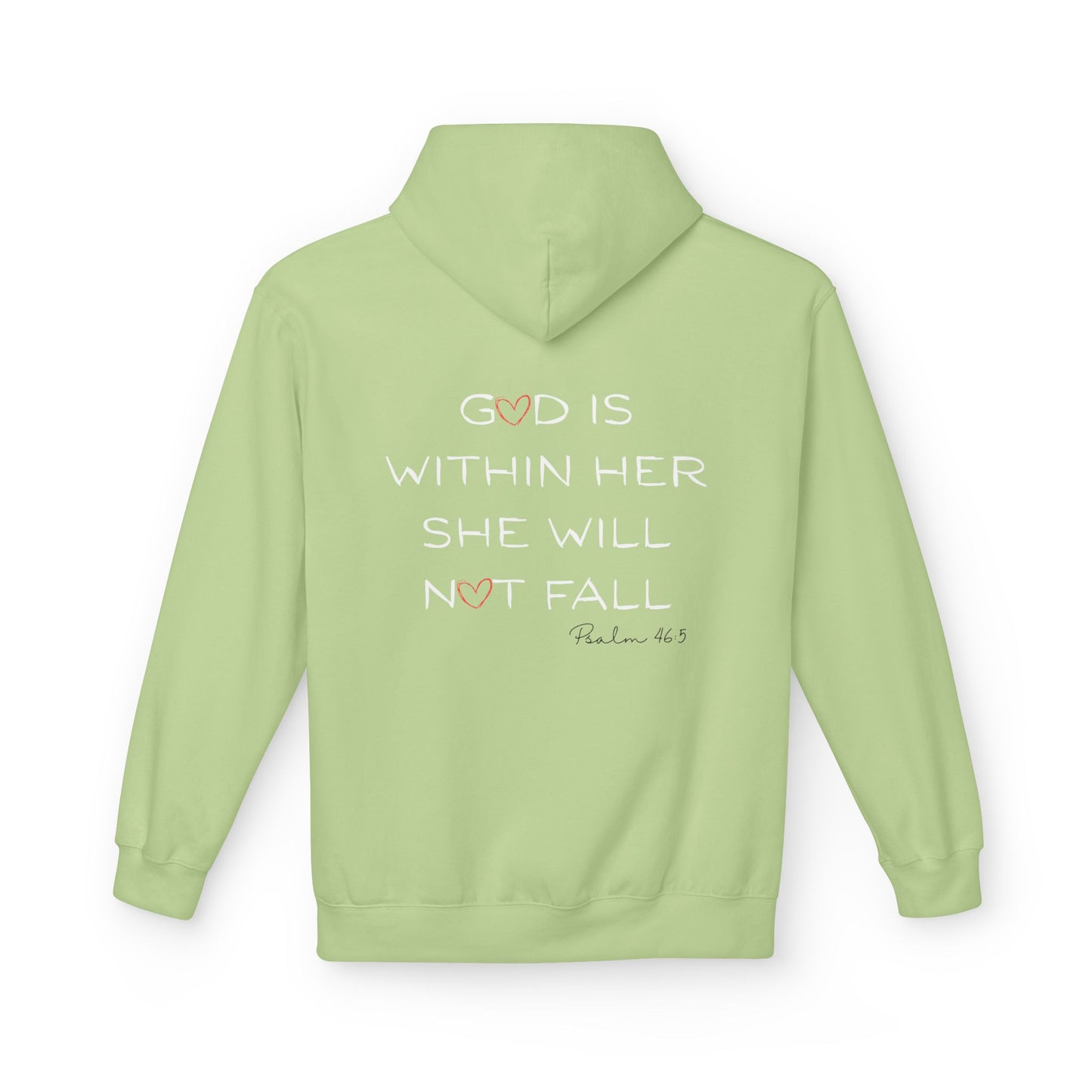 God Is Within Her Christian Hoodie — Inspirational Faith Sweatshirt