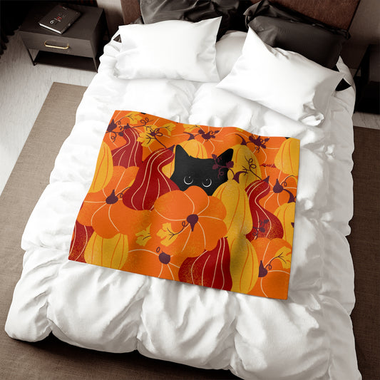 Hidden Cat Sweatshirt Blanket 60" x50"