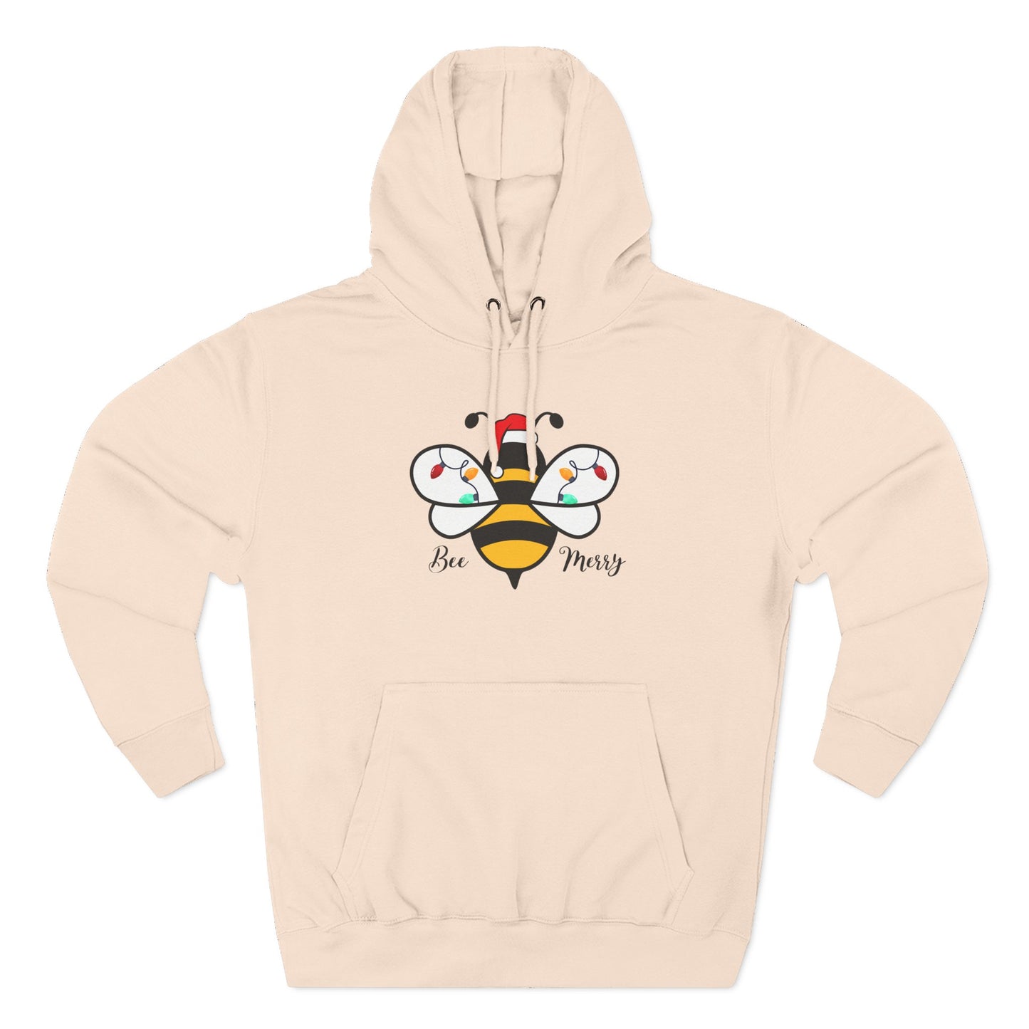 Three-Panel Fleece Hoodie