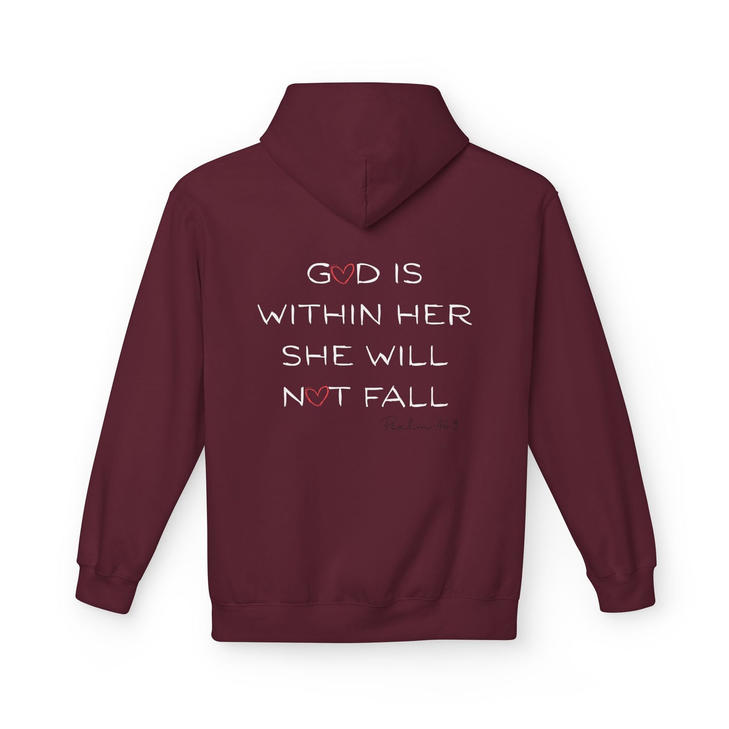 God Is Within Her Christian Hoodie — Inspirational Faith Sweatshirt