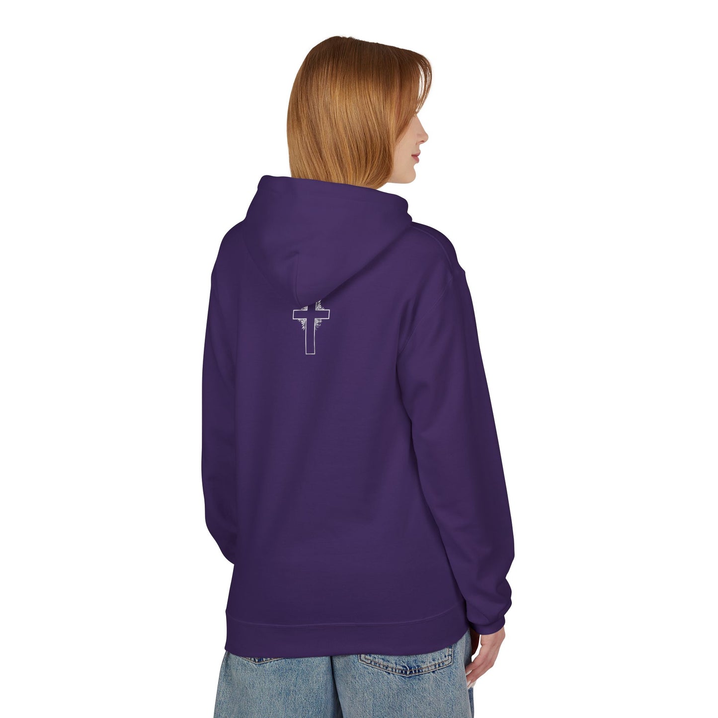 Jesus Is King Hoodie — Minimal Faith Inspirational Pullover