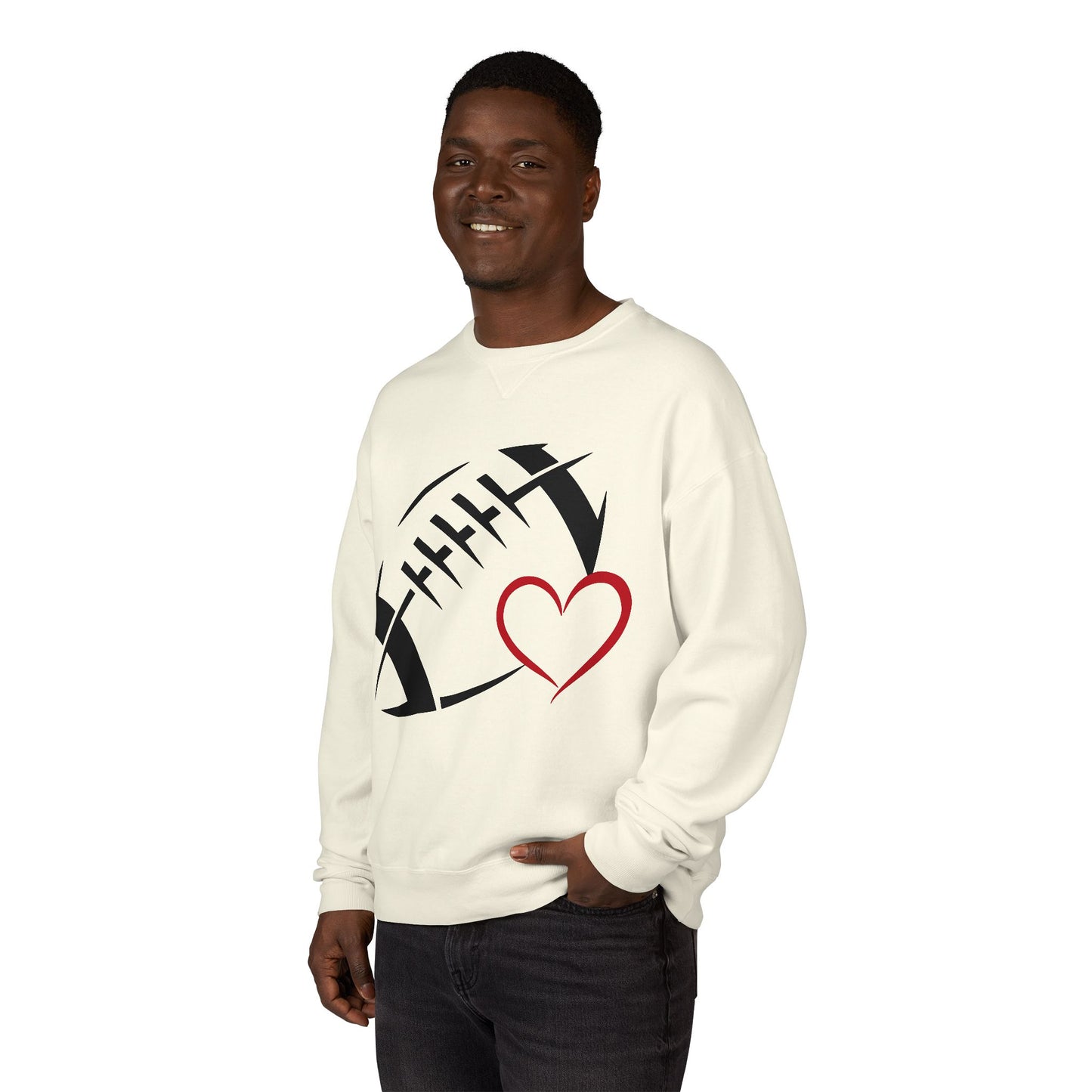 Football Love Game Day Sweatshirt- Unisex crewneck