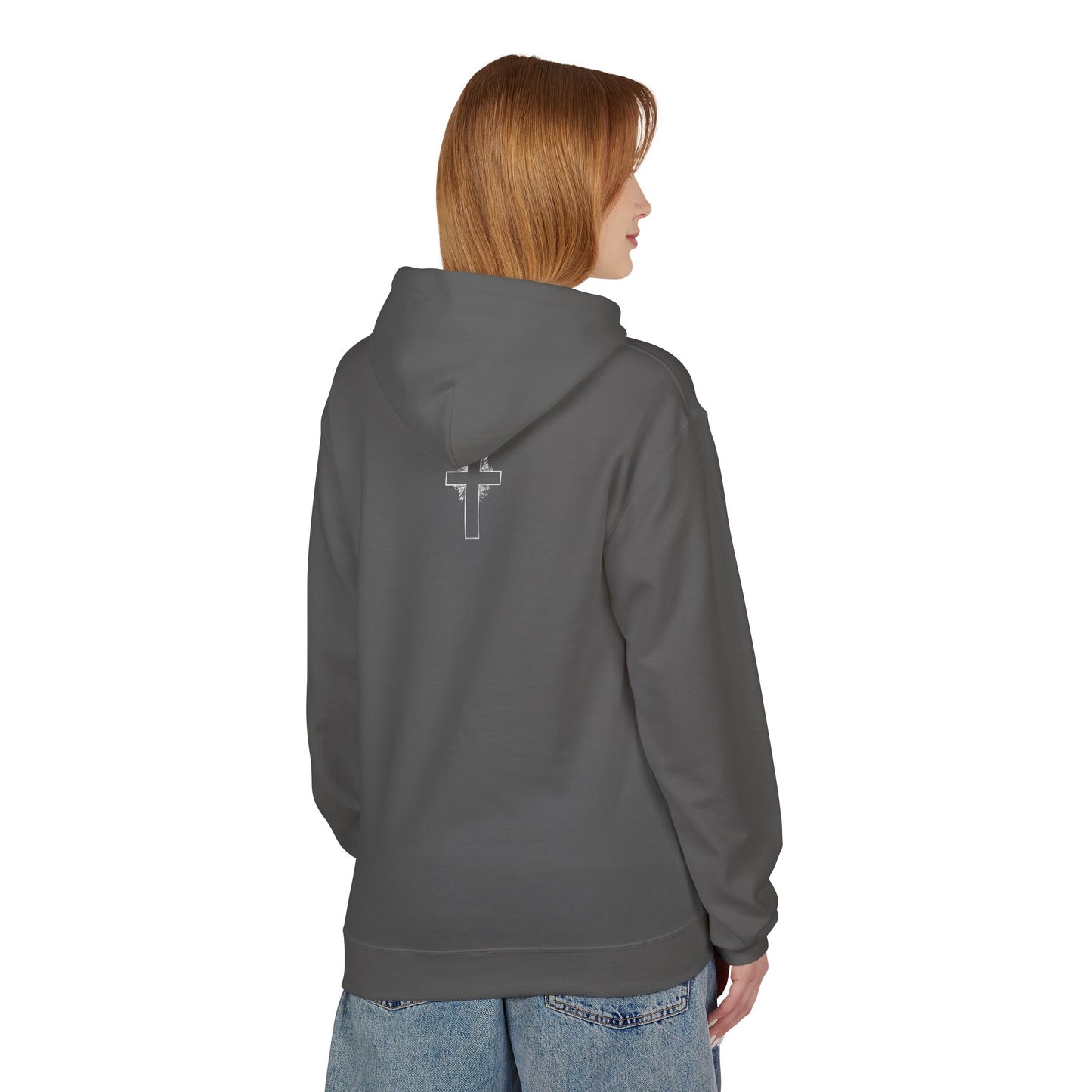 Jesus Is King Hoodie — Minimal Faith Inspirational Pullover