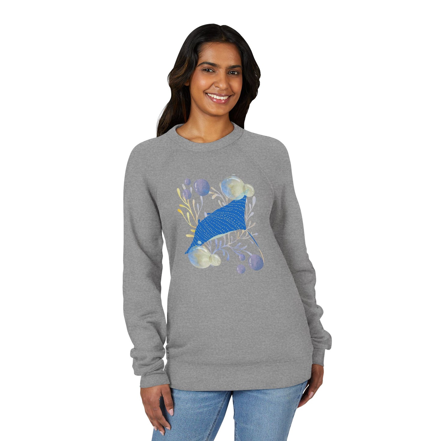 Stingray swim sweatshirt