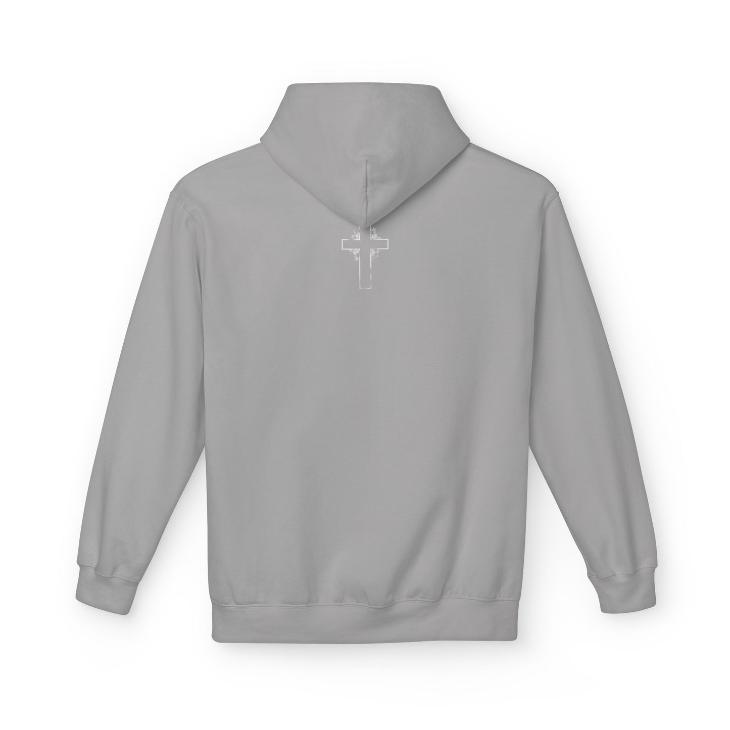 Jesus Is King Hoodie — Minimal Faith Inspirational Pullover