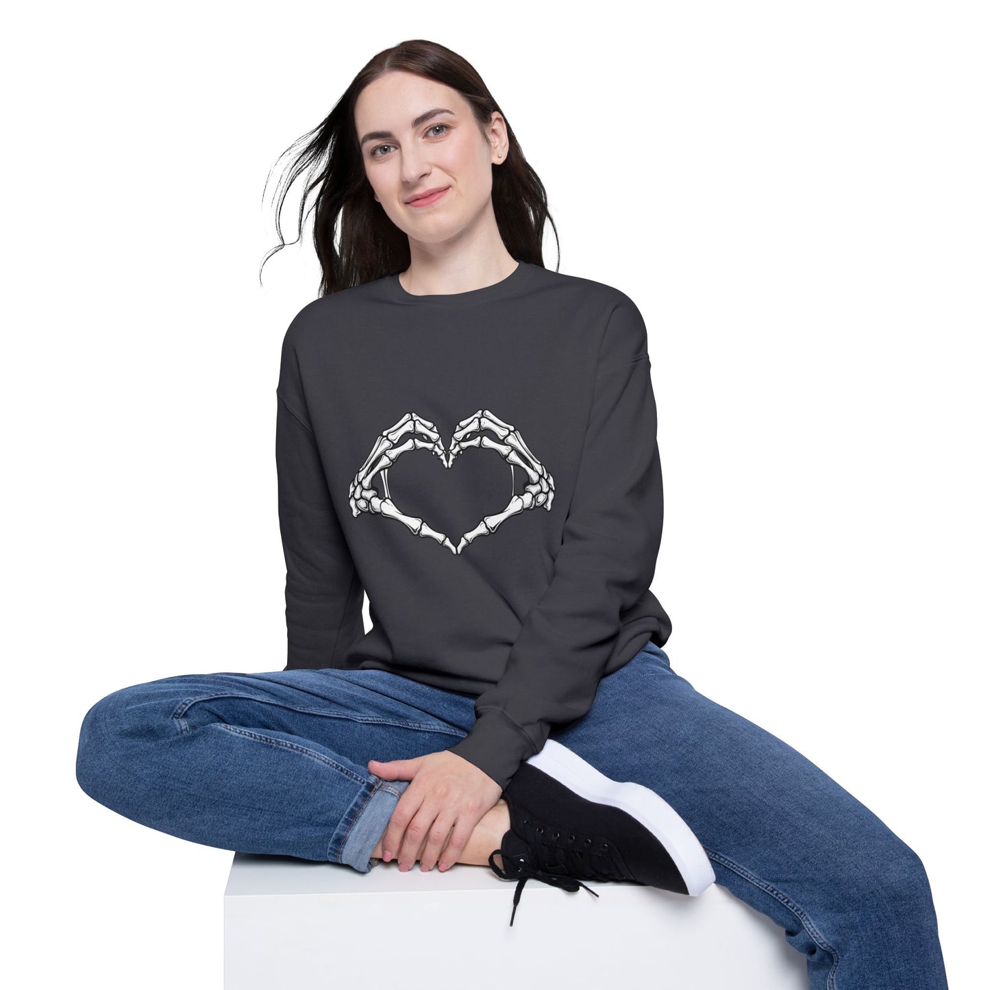 Skeleton Heart Unisex Sweatshirt