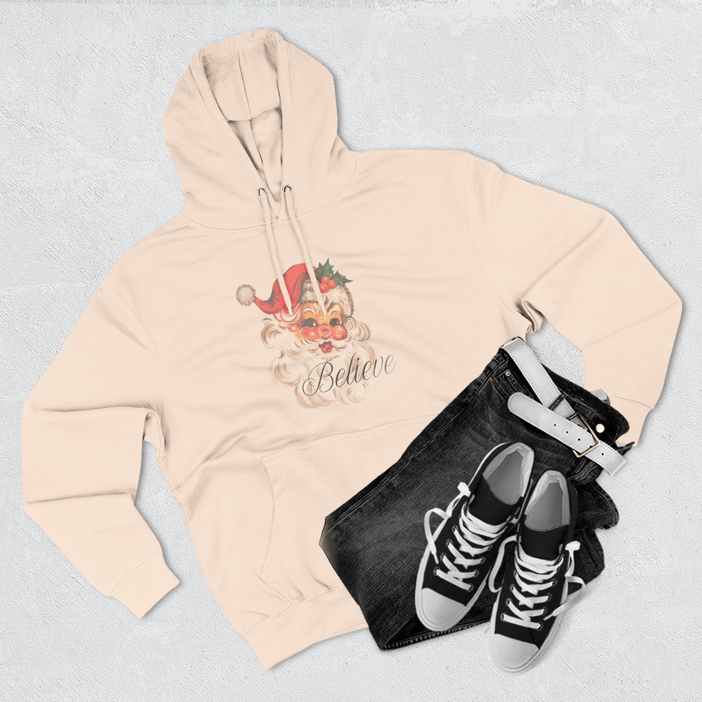Holiday Santa 'Believe' Hoodie