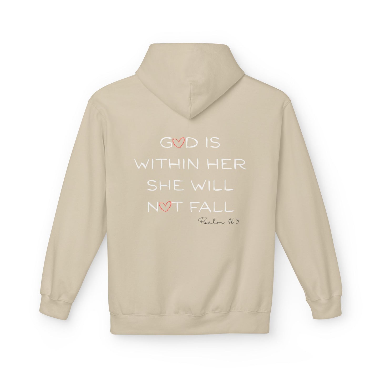 God Is Within Her Christian Hoodie — Inspirational Faith Sweatshirt