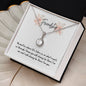 Friendship, thank you for being there; Eternal Hope Necklace