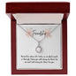 Friendship, thank you for being there; Eternal Hope Necklace