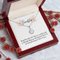 Friendship, thank you for being there; Eternal Hope Necklace