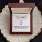 Friendship, thank you for being there; Eternal Hope Necklace