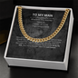 Husband Be By My Side Forever- Cuban Link Chain
