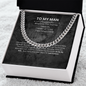 Husband Be By My Side Forever- Cuban Link Chain