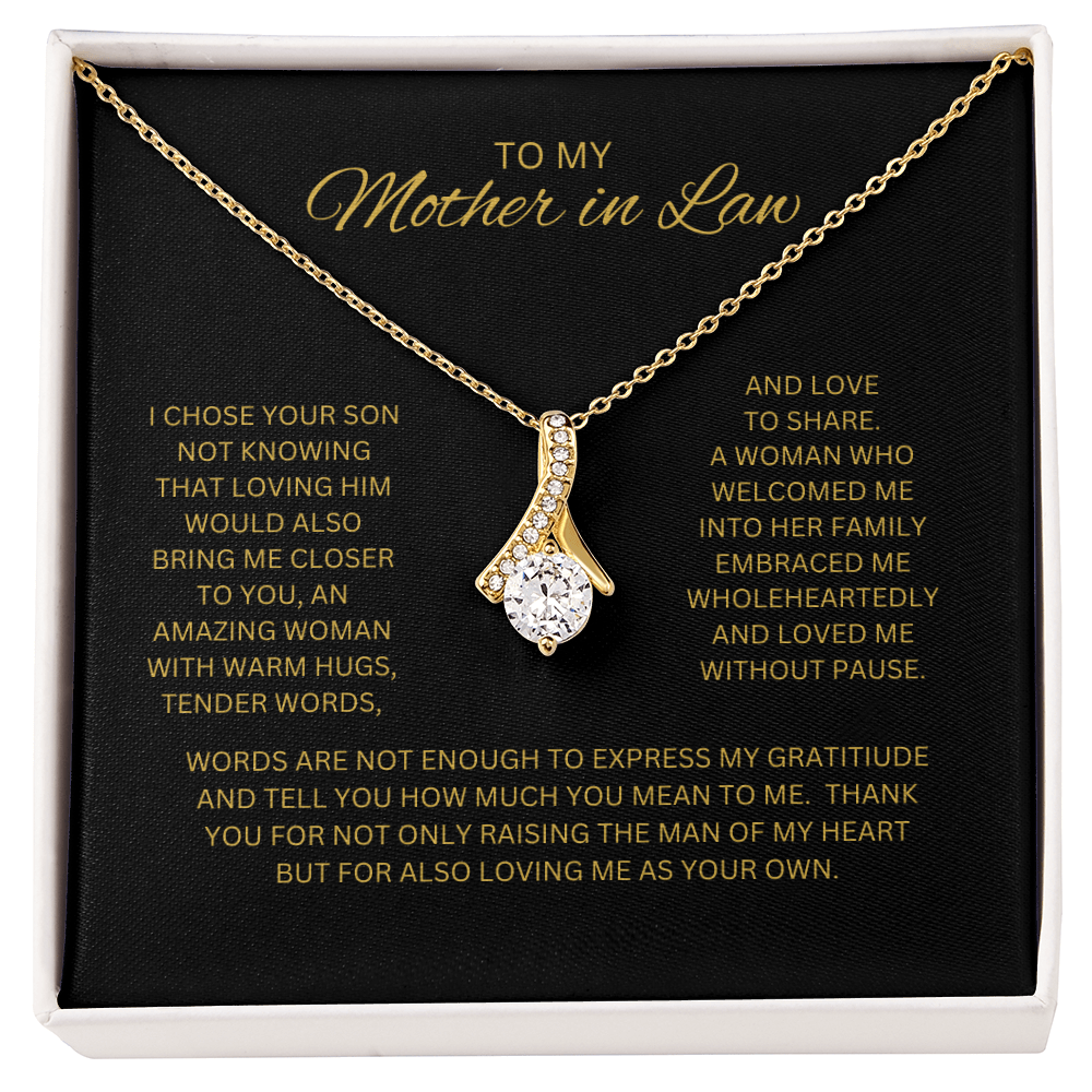 Make your mother in law smile!!  Alluring beauty necklace