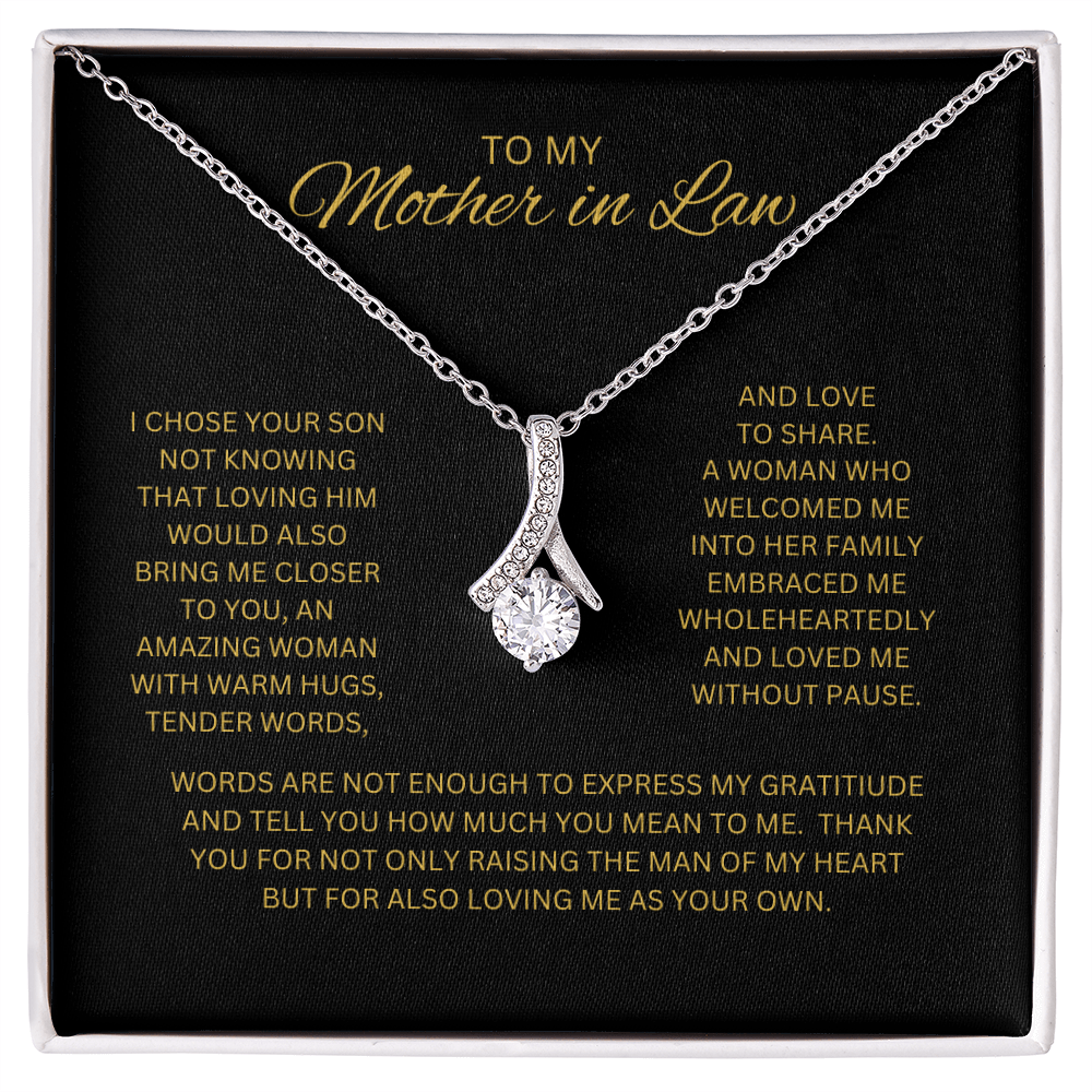 Make your mother in law smile!!  Alluring beauty necklace