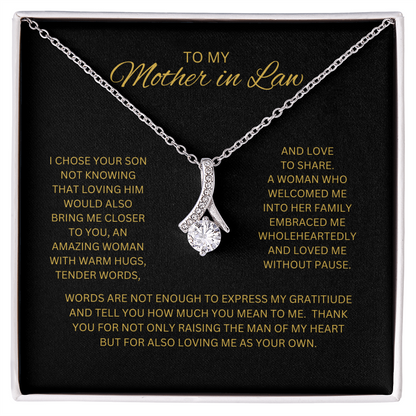 Make your mother in law smile!!  Alluring beauty necklace