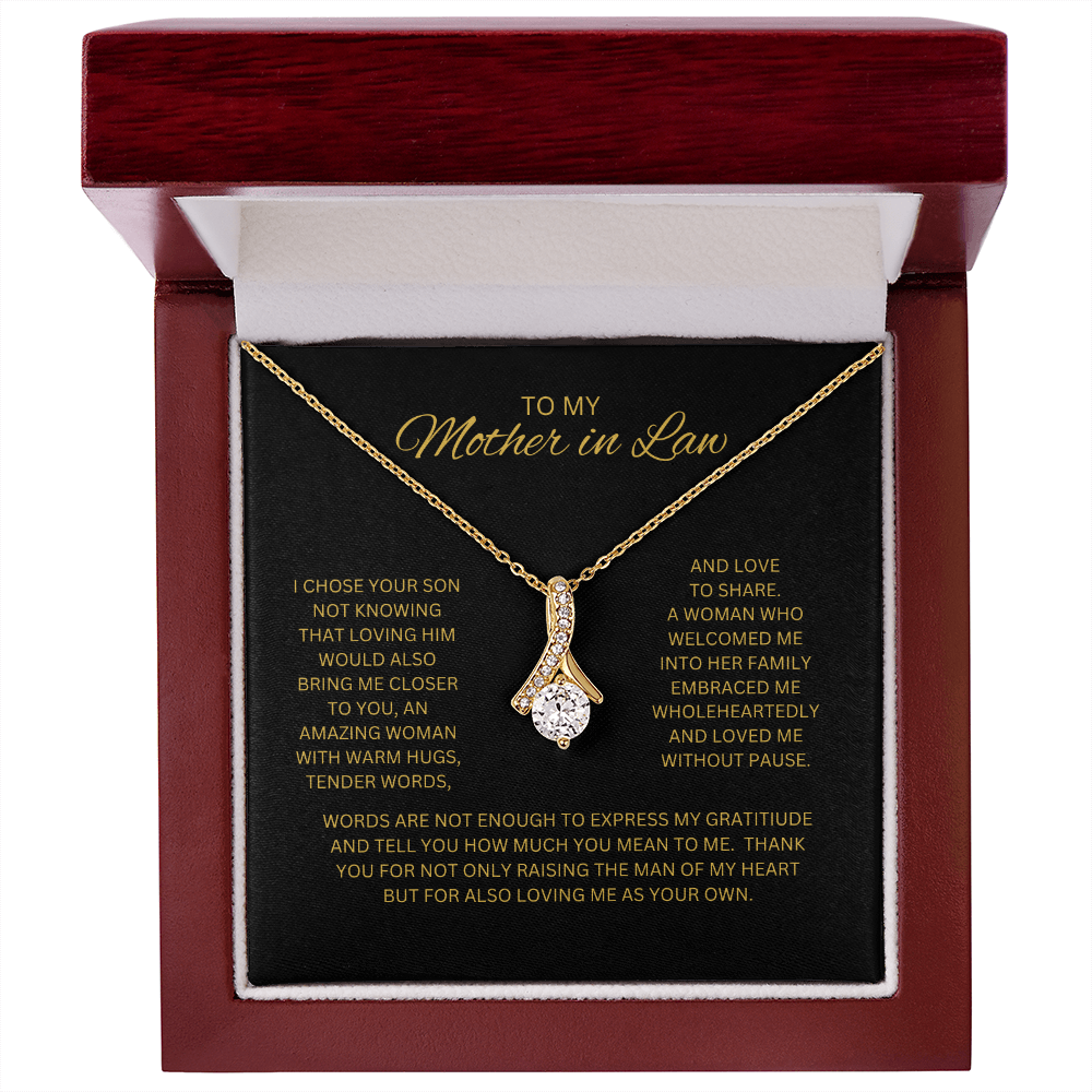 Make your mother in law smile!!  Alluring beauty necklace