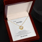 Soul sister love!  Love knot necklace