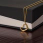 Delicate heart necklace