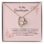Granddaughter how special you are!! Forever Love Necklace