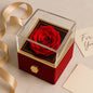 Thank you Mom!  Love Knot necklace with Rose